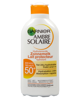 Verpakking Ambre Solaire Zonnemelk SPF50+